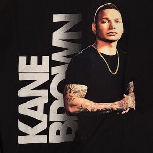 Bella Canvas Black Kane Brown Graphic Short Sleeve Tee